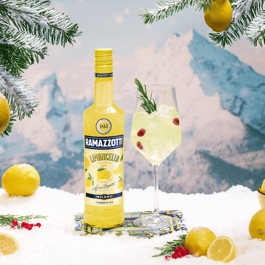 Limoncello Winter Tonic - Ramazzotti Winter Tonic Rezept mit Ramazzotti Limoncello